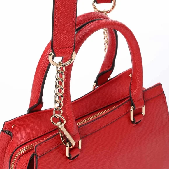 GUESS Red Women's Handbag Satchels